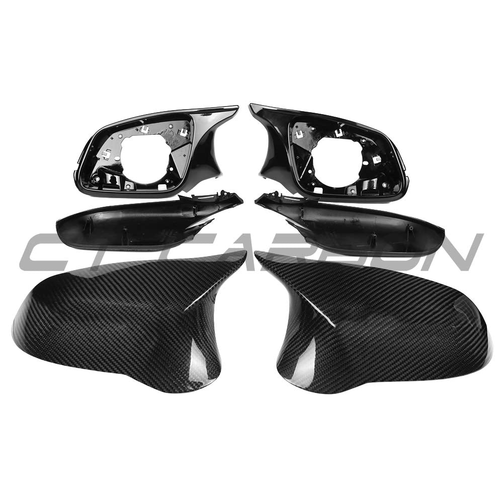 BMW F30 3 SERIES 2011-2018 DRY CARBON FIBRE MIRRORS - V1