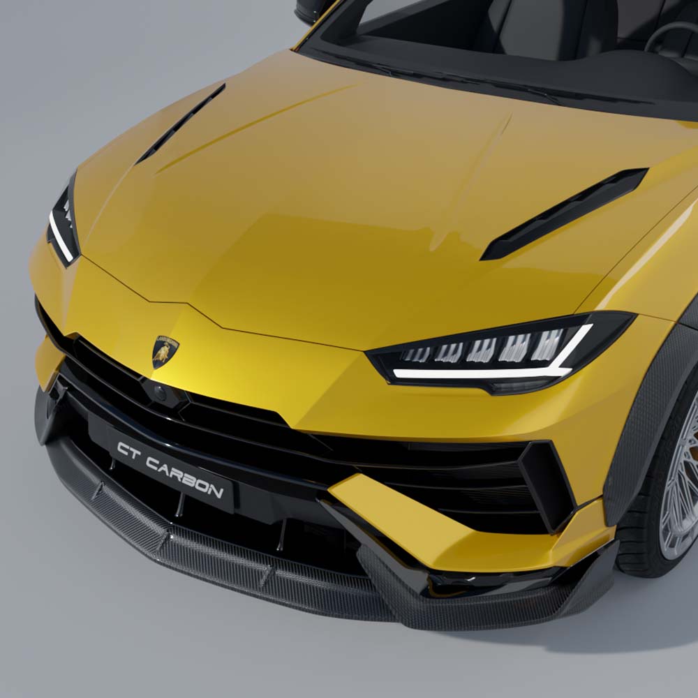 LAMBORGHINI URUS S DRY CARBON FIBRE SPLITTER - CT DESIGN