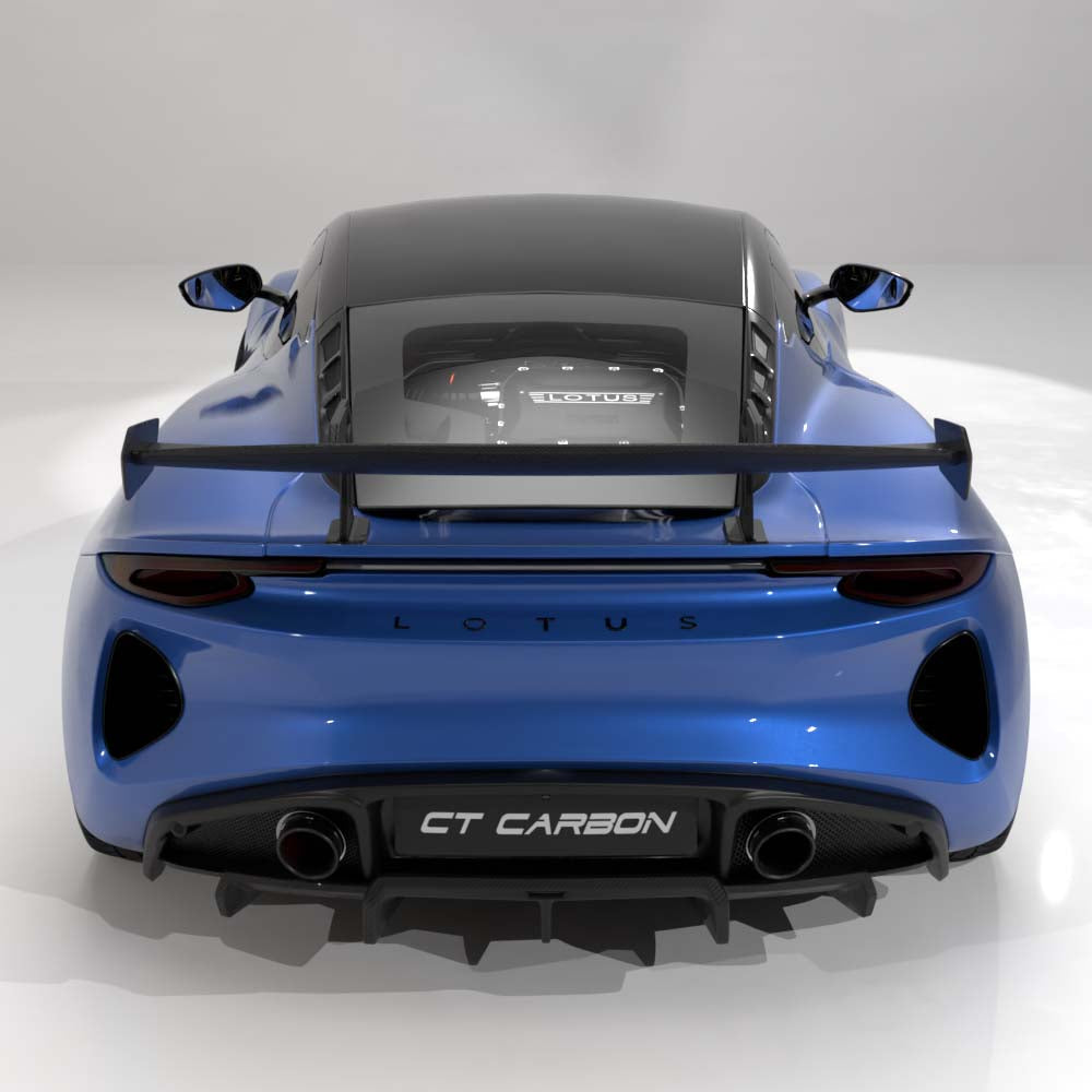 LOTUS EMIRA 2022+ CARBON FIBRE SWAN NECK WING - CT DESIGN