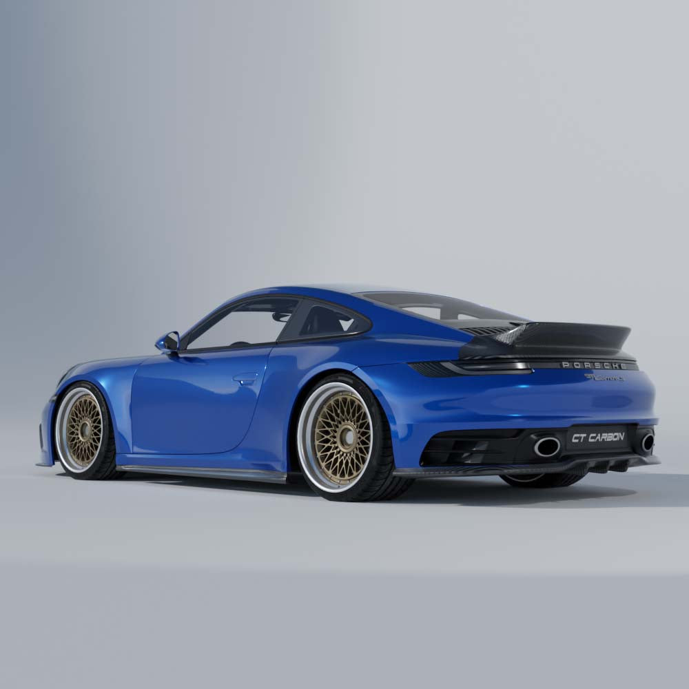 PORSCHE 911 (992.1) CARRERA 2019-2024 CARBON FIBRE KIT - V2 - CT DESIGN