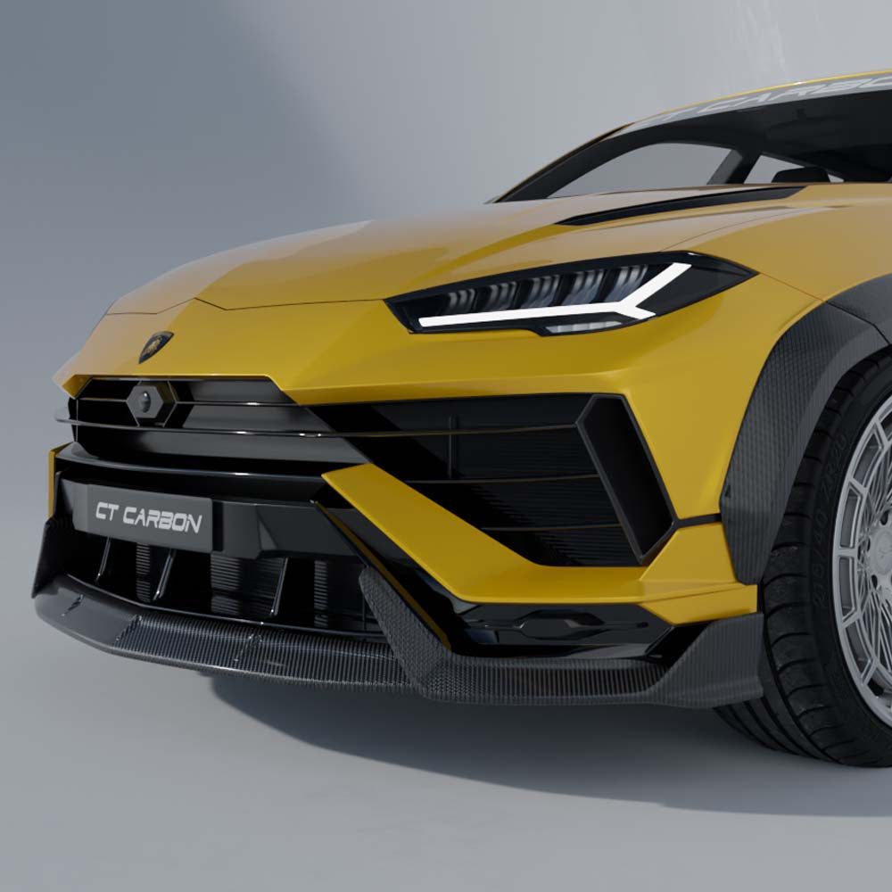 LAMBORGHINI URUS S DRY CARBON FIBRE SPLITTER - CT DESIGN