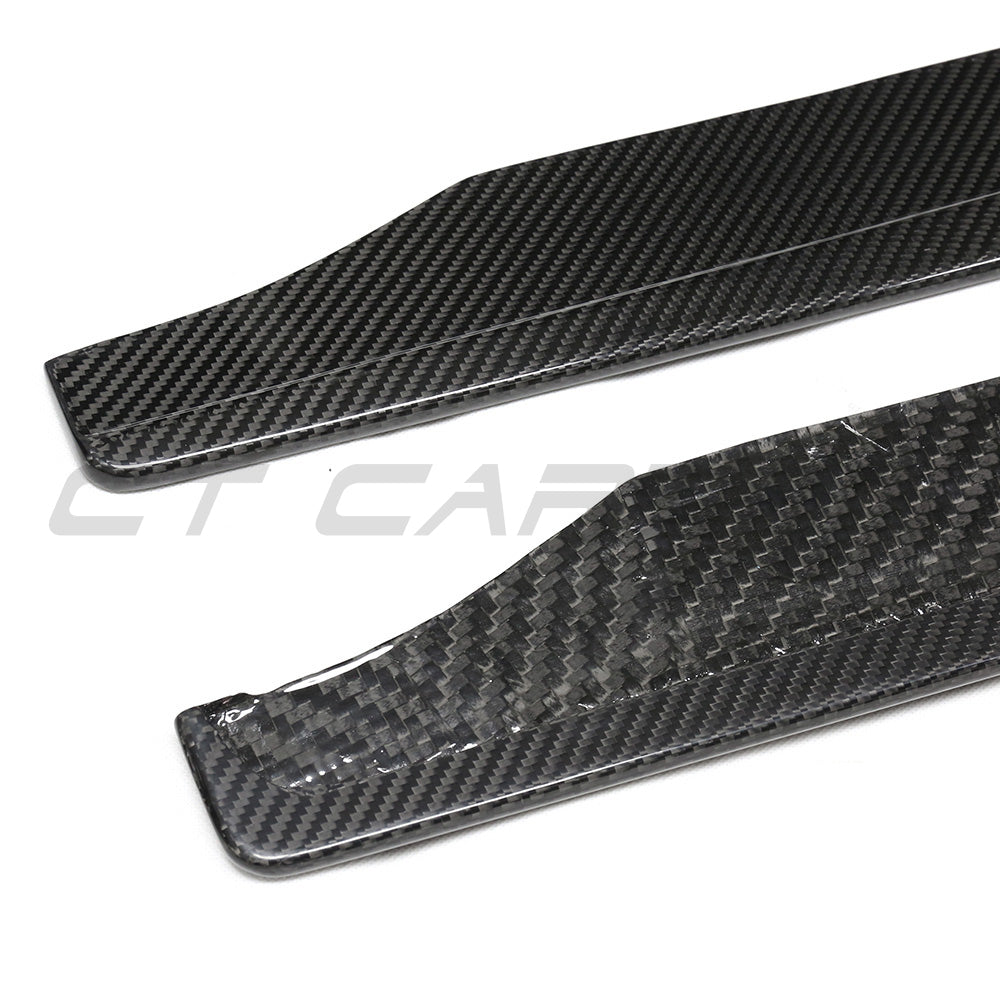 BMW G87 M2 CARBON FIBRE SIDE SKIRTS - V4
