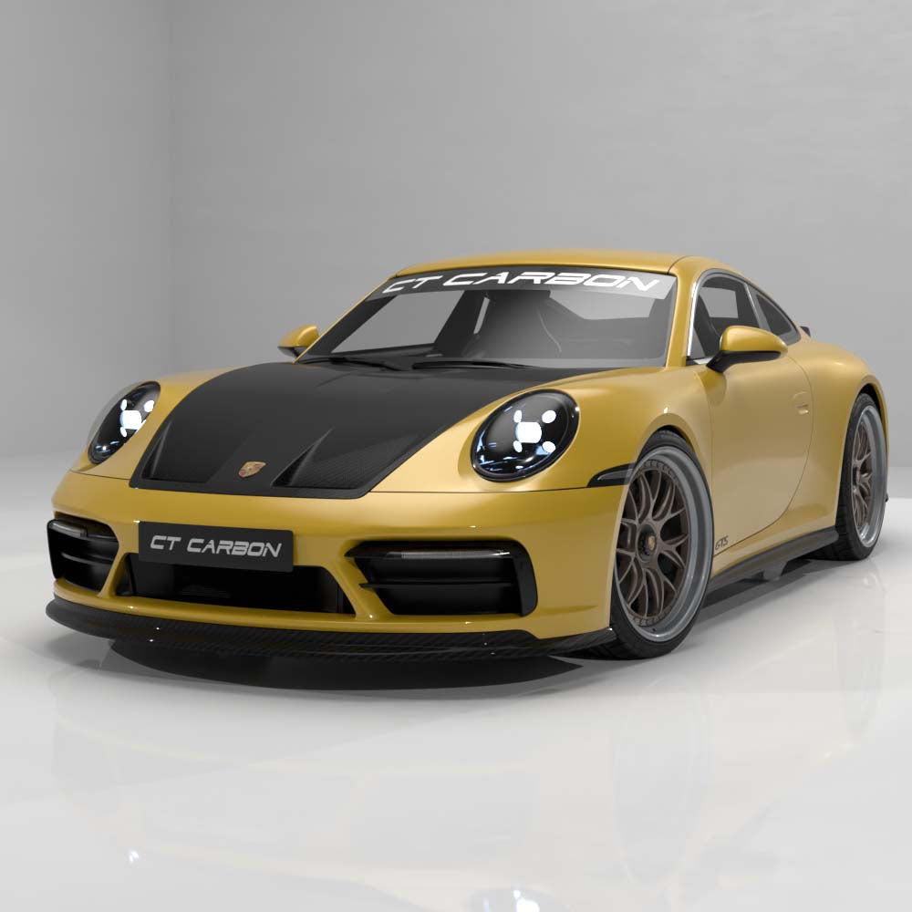 PORSCHE 911 992.1 CARRERA GTS 2022-2024 CARBON FIBRE KIT - V3 - CT DESIGN