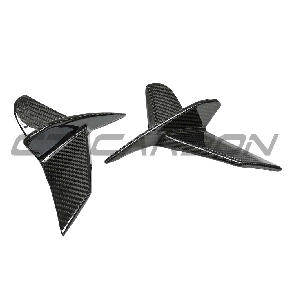 BMW G14/G15/G16 8 SERIES 2018+ DRY CARBON FIBRE SIDE REAR CANARDS
