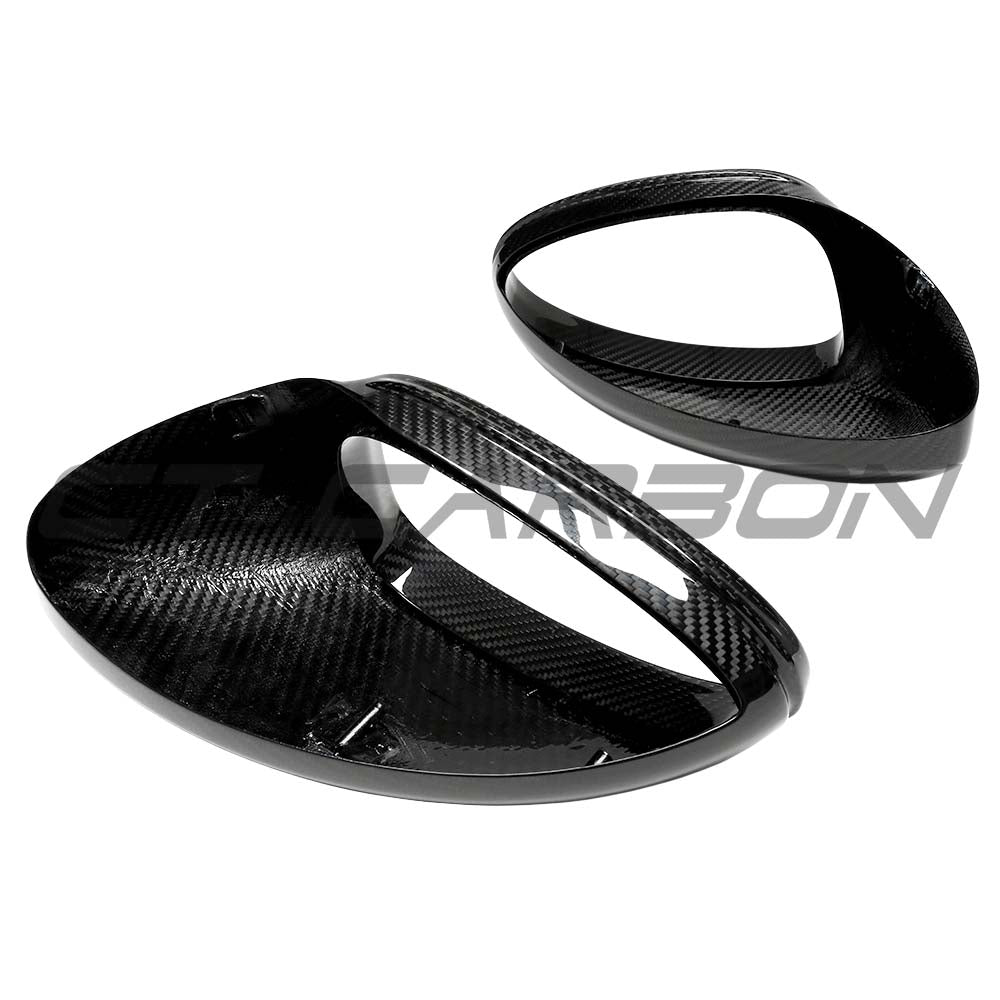 PORSCHE 718 CAYMAN/BOXSTER 2019-2021 LHD DRY CARBON FIBRE MIRRORS