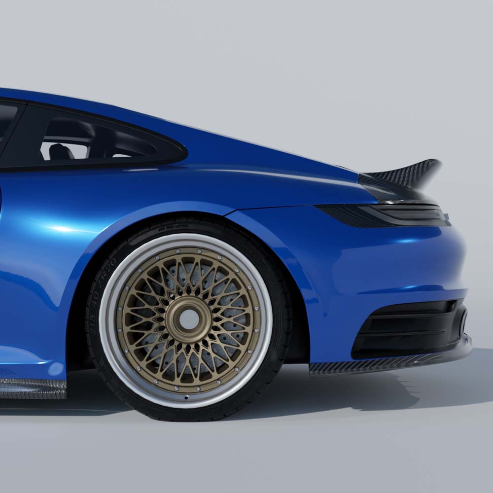 PORSCHE 911 (992.1) CARRERA 2019-2024 CARBON FIBRE KIT - CT DESIGN