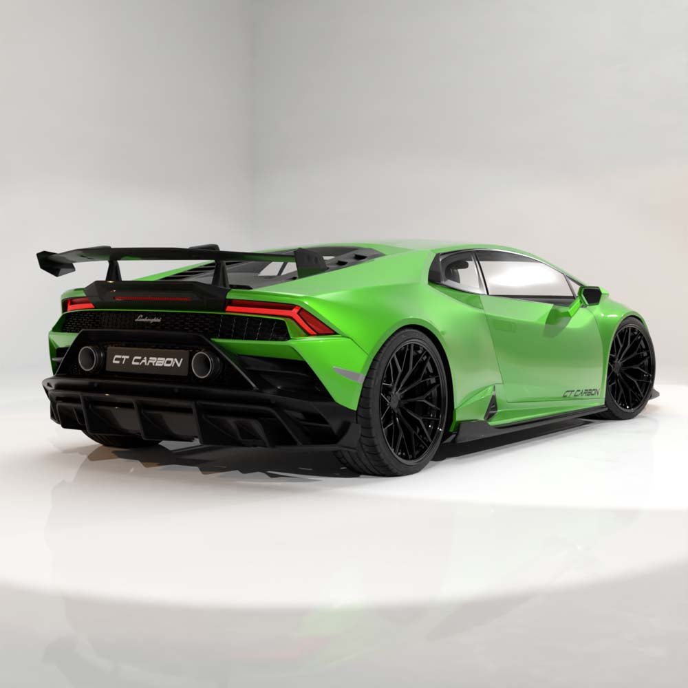 LAMBORGHINI HURACAN EVO (AWD) 2019-2023 CARBON FIBRE KIT - CT DESIGN