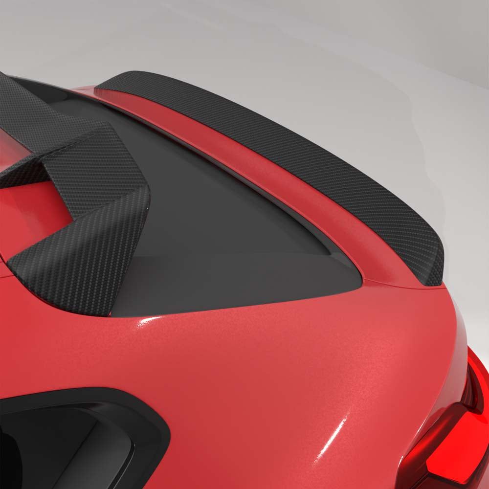 BMW G02 X4 & F98 X4M 2019+ CARBON FIBRE MIDDLE SPOILER - CT DESIGN