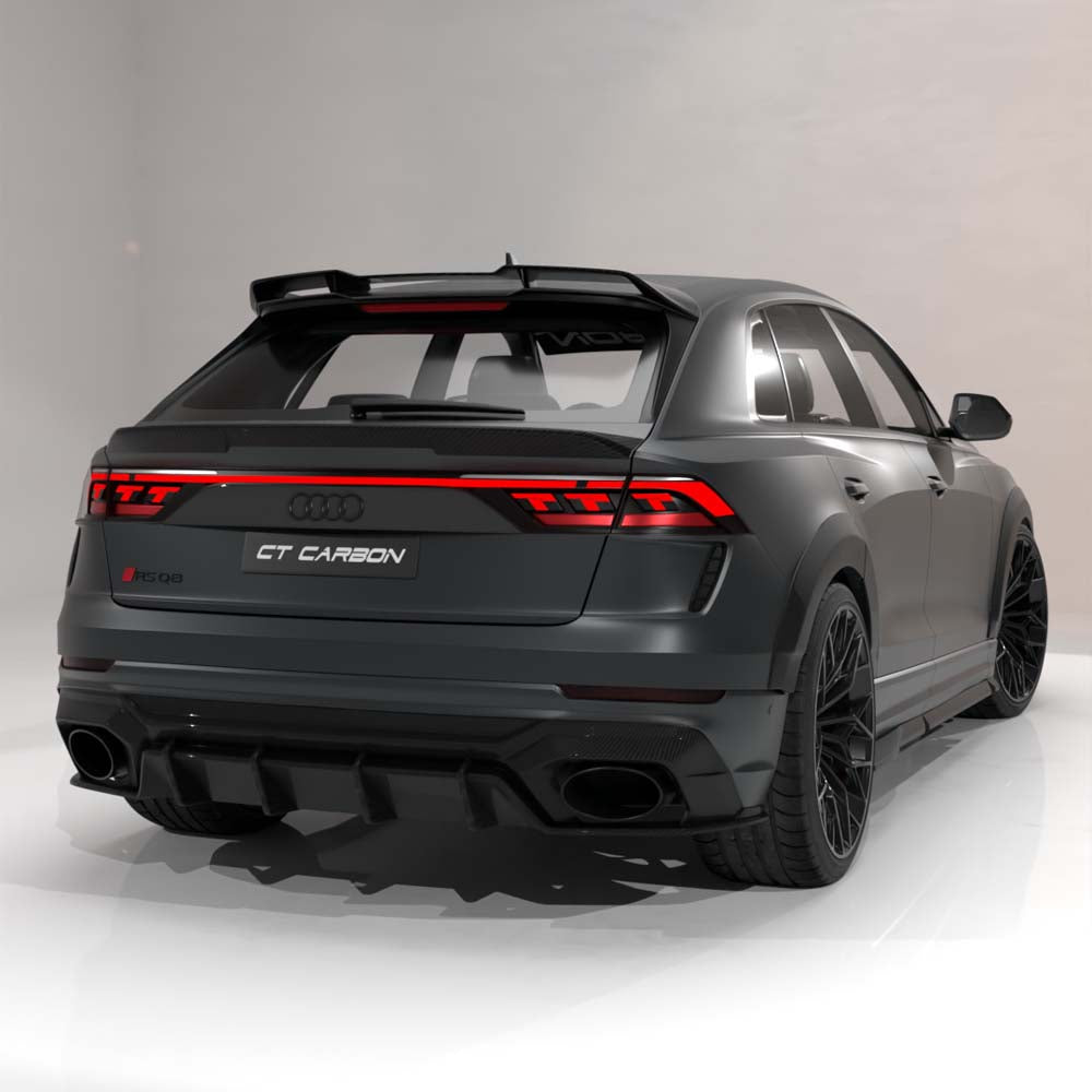 AUDI RSQ8 2025+ FACELIFT CARBON FIBRE ARCH EXTENSIONS - CT DESIGN