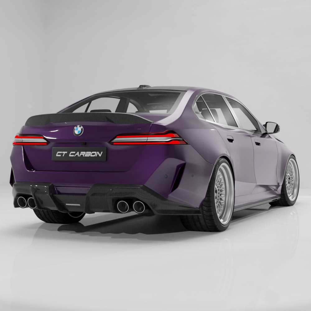 BMW G90 M5 & G99 M5 TOURING 2024+ CARBON FIBRE DIFFUSER - V3 - CT DESIGN