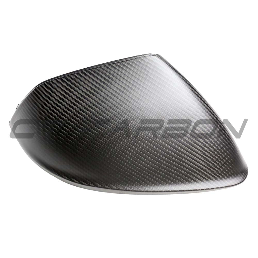 AUDI Q8/SQ8/RSQ8 & LAMBORGHINI URUS MATTE CARBON FIBRE MIRRORS - WITHOUT LANE ASSIST - RHD & LHD