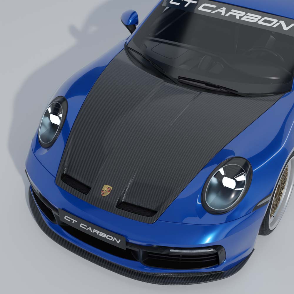 PORSCHE 911 (992.1) CARRERA 2019-2024 CARBON FIBRE BONNET/HOOD