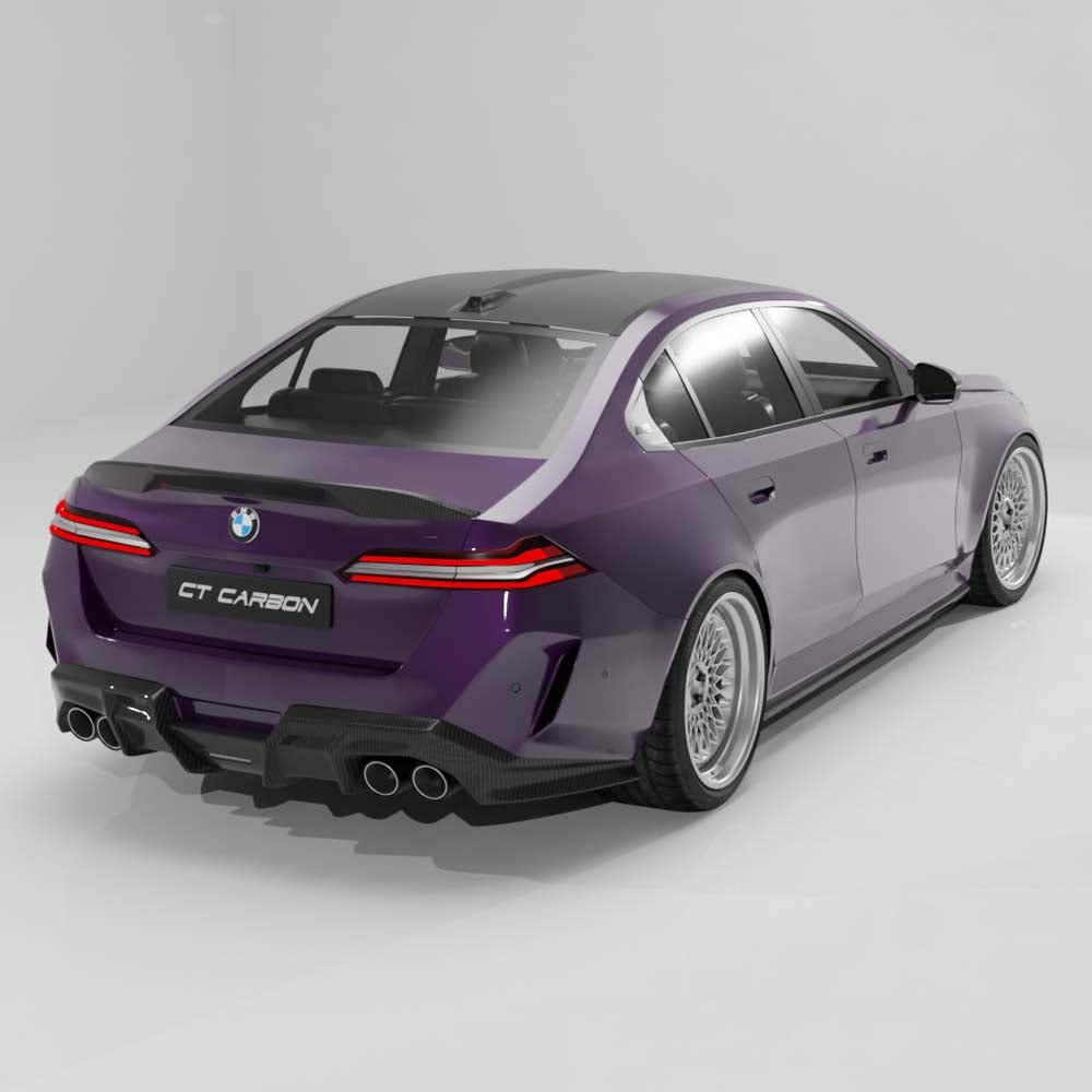 BMW G90 M5 & G99 M5 TOURING 2024+ CARBON FIBRE DIFFUSER - V3 - CT DESIGN