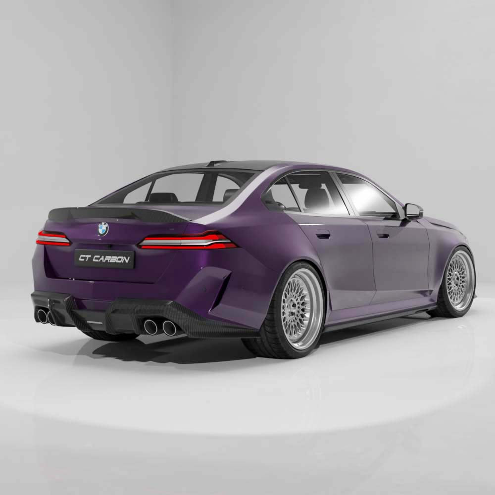 BMW G90 M5 & G99 M5 TOURING 2024+ CARBON FIBRE DIFFUSER - V3 - CT DESIGN