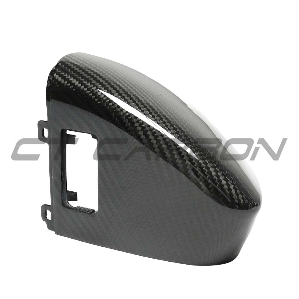 AUDI A3/S3/RS3 8Y 2022+ CARBON FIBRE MIRROR COVERS WITH LANE ASSIST - RHD