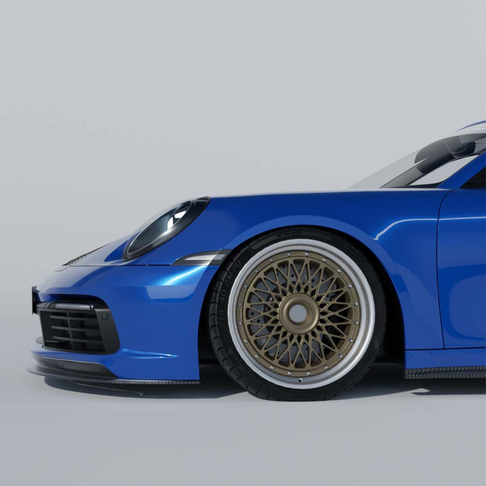 PORSCHE 911 (992.1) CARRERA 2019-2024 CARBON FIBRE KIT - V2 - CT DESIGN