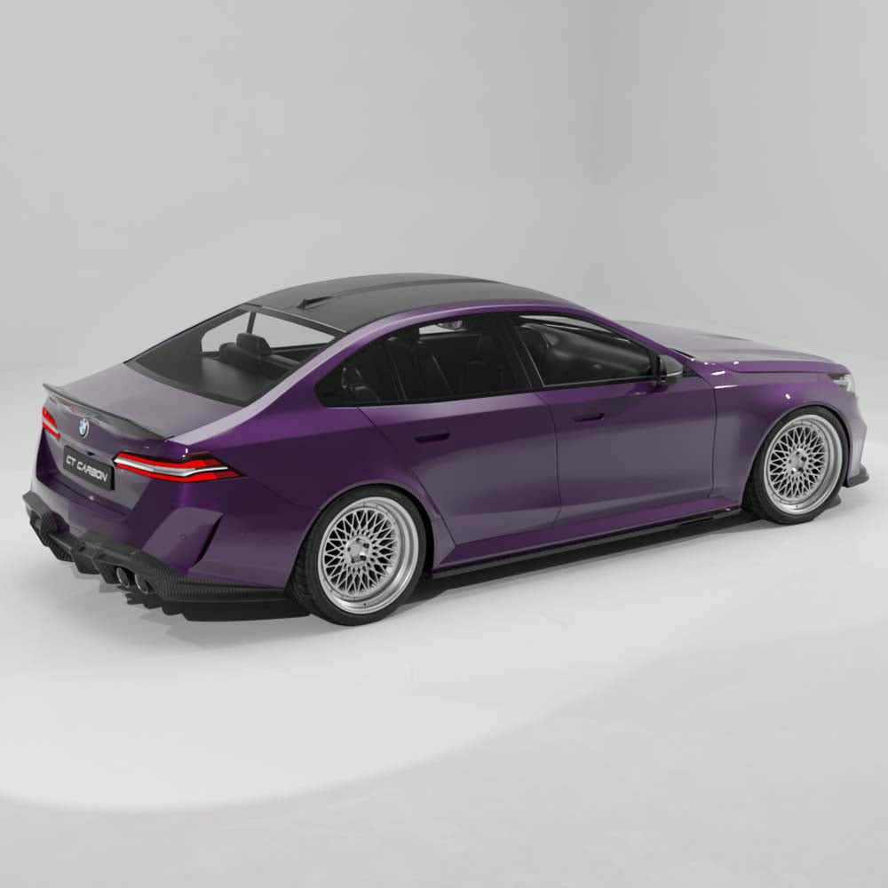 BMW G90 M5 & G99 M5 TOURING 2024+ CARBON FIBRE DIFFUSER - V3 - CT DESIGN