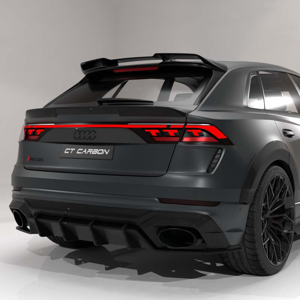 AUDI RSQ8 2025+ FACELIFT CARBON FIBRE ARCH EXTENSIONS - CT DESIGN