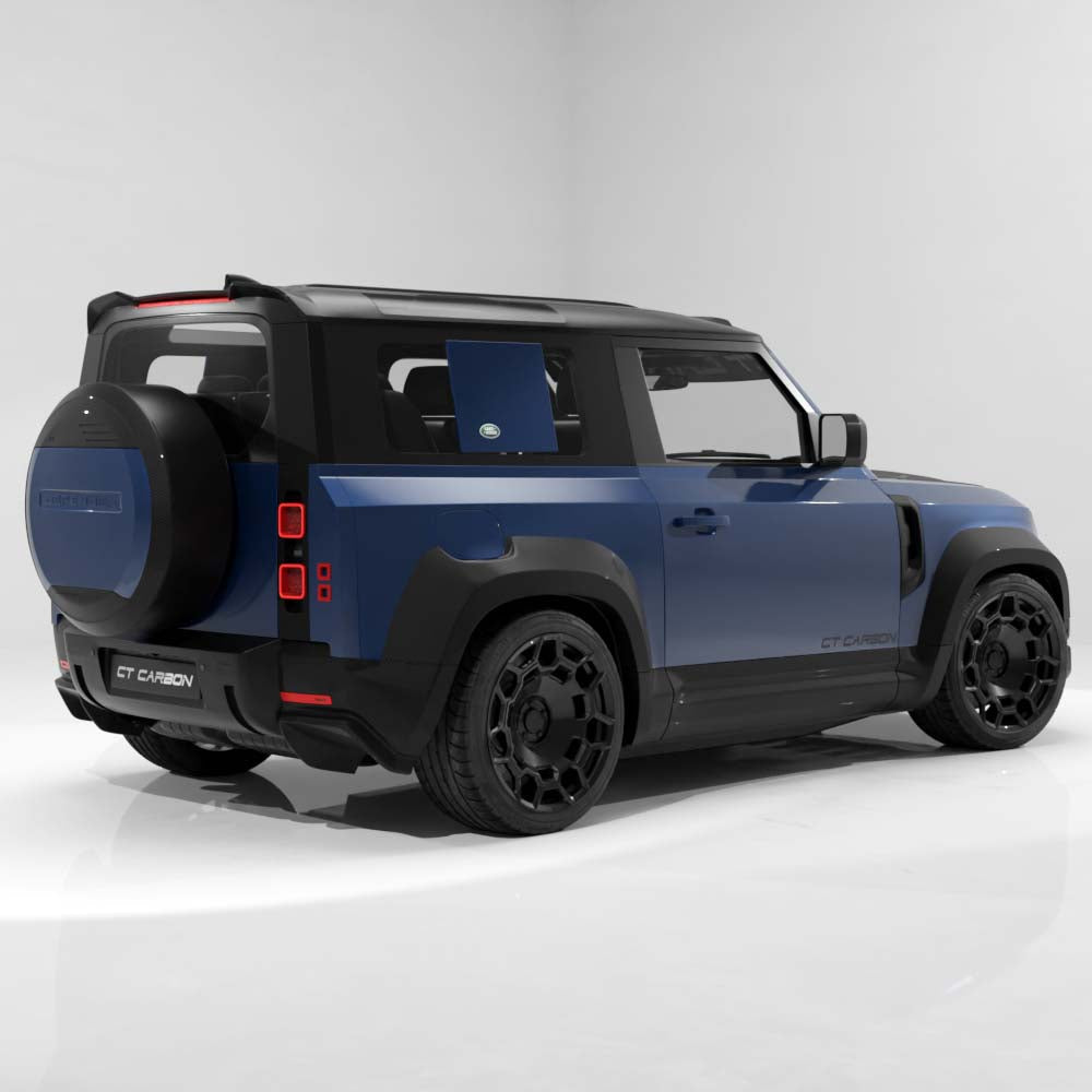 DEFENDER 90 L663 2020+ FULL CARBON FIBRE WIDE ARCH KIT - V4 - CT DESIGN