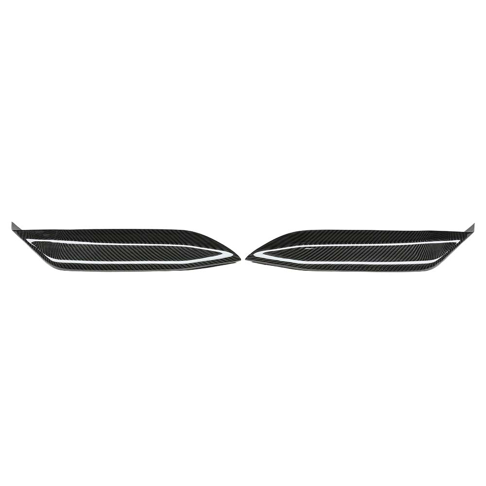 BMW M3/M4 (F80 F82 F83) 2014-2020 UPPER FRONT CARBON FIBRE CANARDS