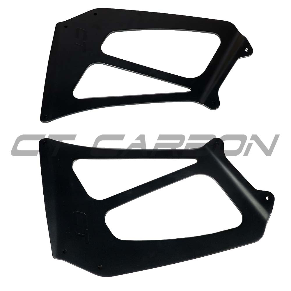 PORSCHE 911 GT2 RS/GT3 RS WING RISERS - BLACK - CT DESIGN