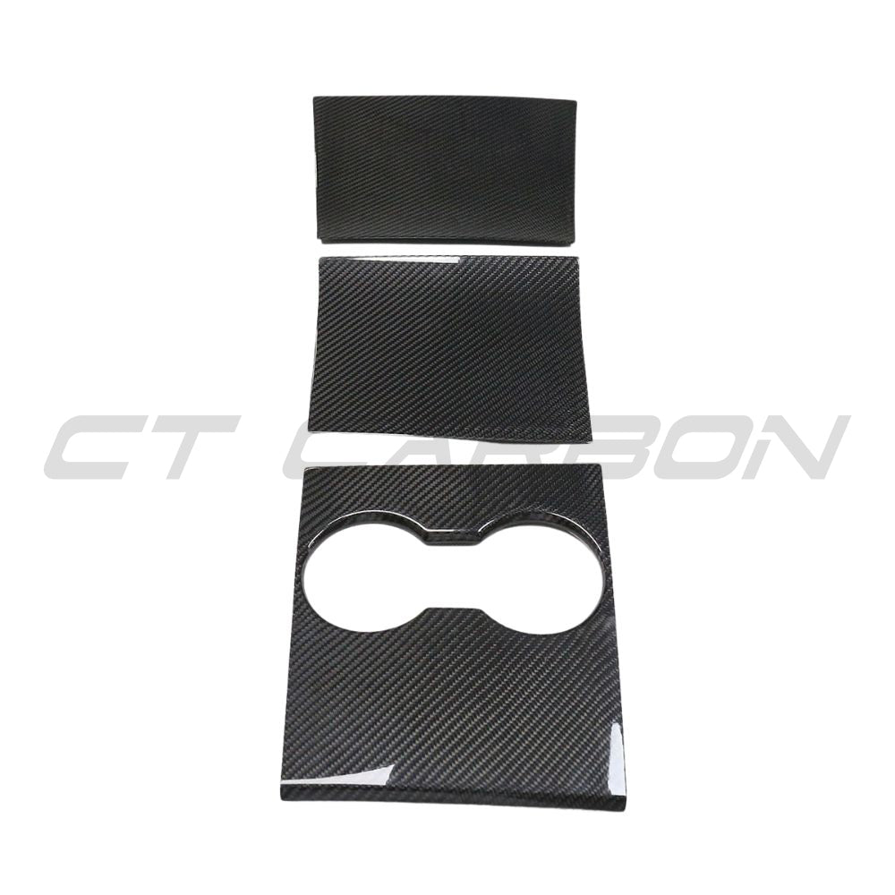 TESLA MODEL 3 2017-2023 CARBON FIBRE CENTRE CONSOLE ADD ON