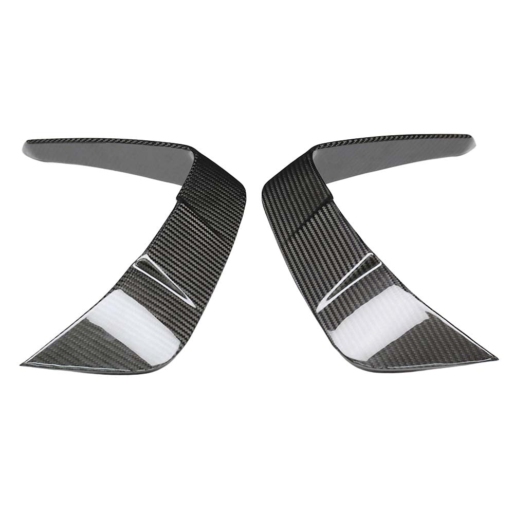 BMW G14/G15/G16 8 SERIES 2018+ DRY CARBON FIBRE SIDE FRONT CANARDS