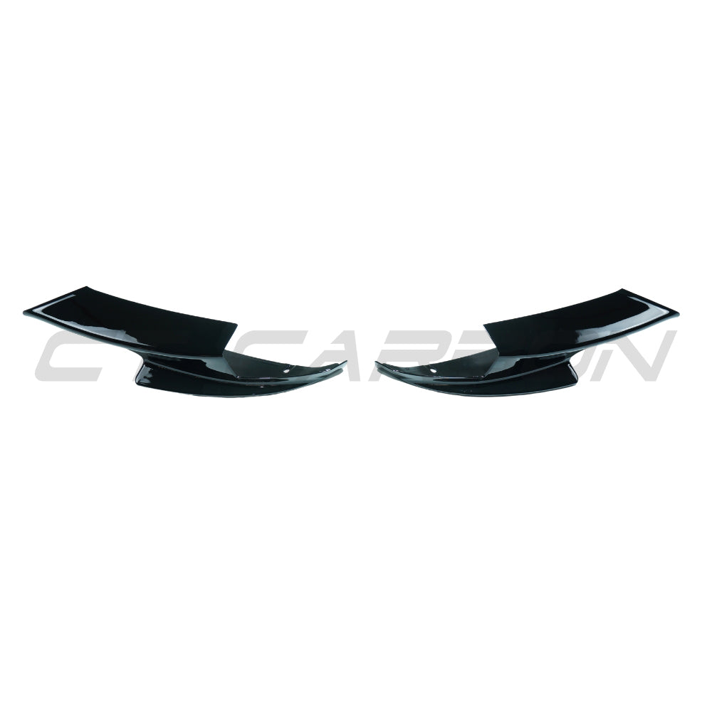 BMW M3 E90/E92/E93 2007-2013 GLOSS BLACK CORNER SPLITTERS