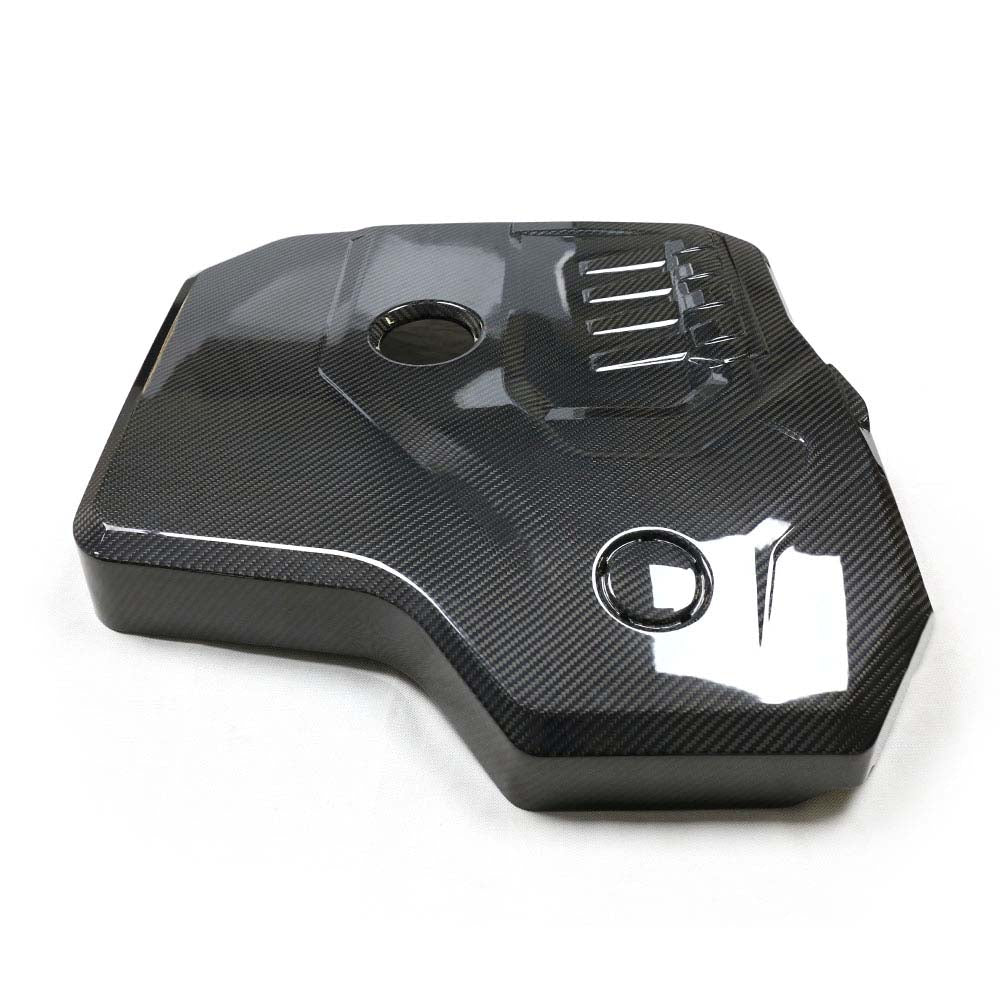 BMW G42 2 SERIES 2022+ DRY CARBON FIBRE ENGINE COVER