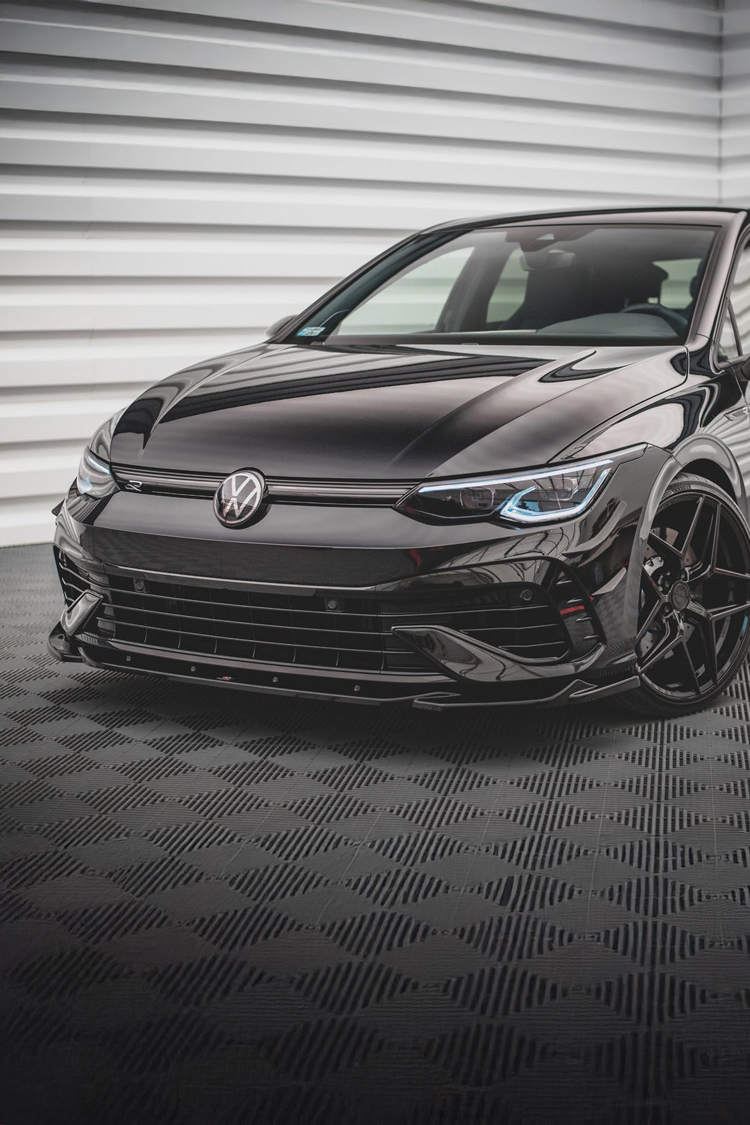 Golf R MK8 Maxton Design Front Splitter