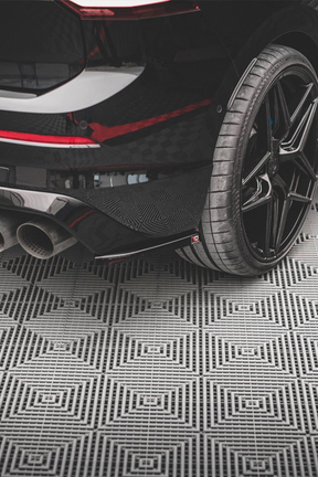 Golf R MK8 Maxton Design Rear Side Splitters