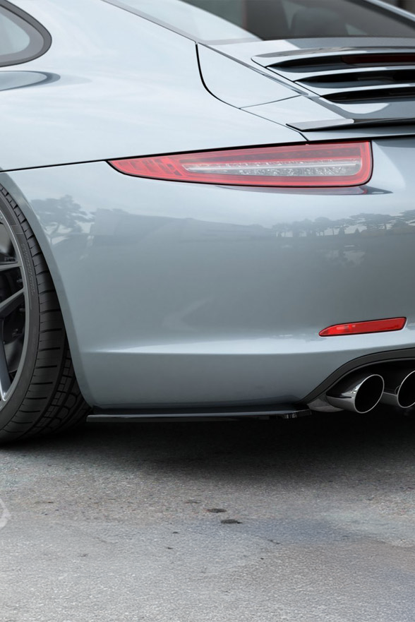 Porsche 911 991.1 Maxton Design Rear Side Splitters