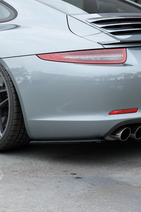 Porsche 911 991.1 Maxton Design Rear Side Splitters