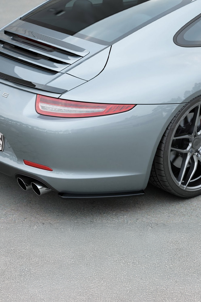 Porsche 911 991.1 Maxton Design Rear Side Splitters
