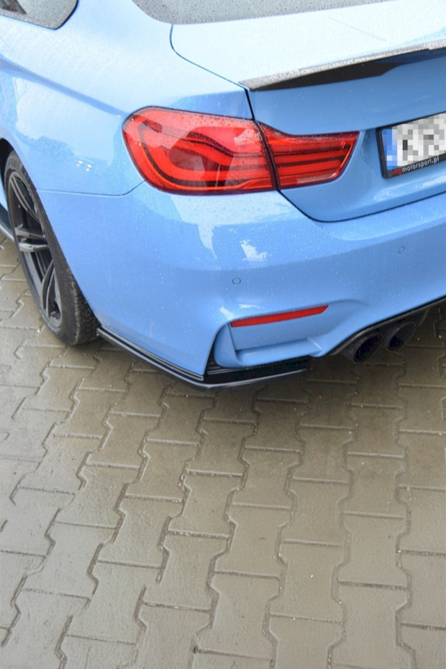 BMW F82 M4 Maxton Design Rear Side Splitters