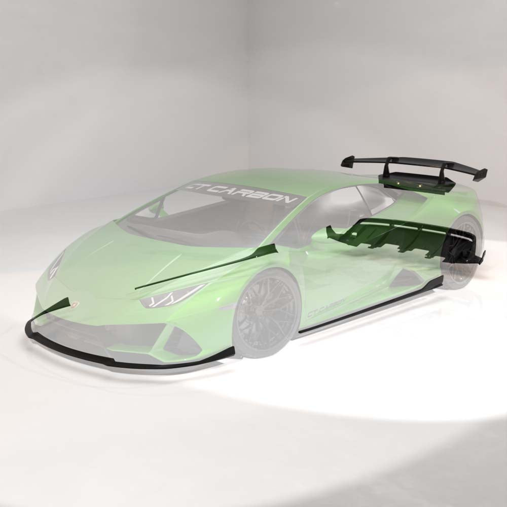 LAMBORGHINI HURACAN EVO (AWD) 2019-2023 CARBON FIBRE KIT - CT DESIGN