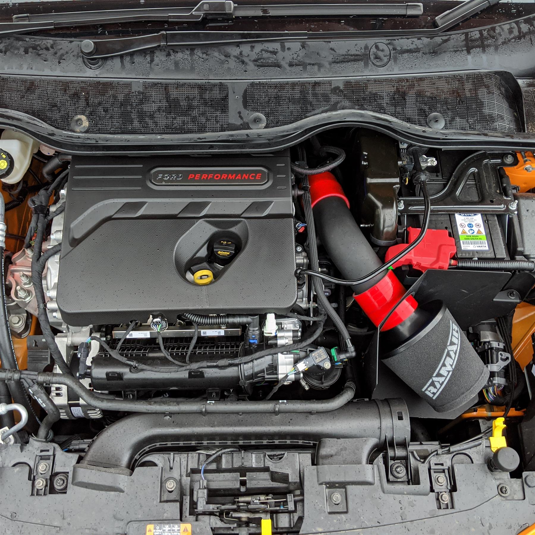 Performance Foam Induction Kit for MK8 Ford Fiesta ST 1.5 EcoBoost - Red Hose