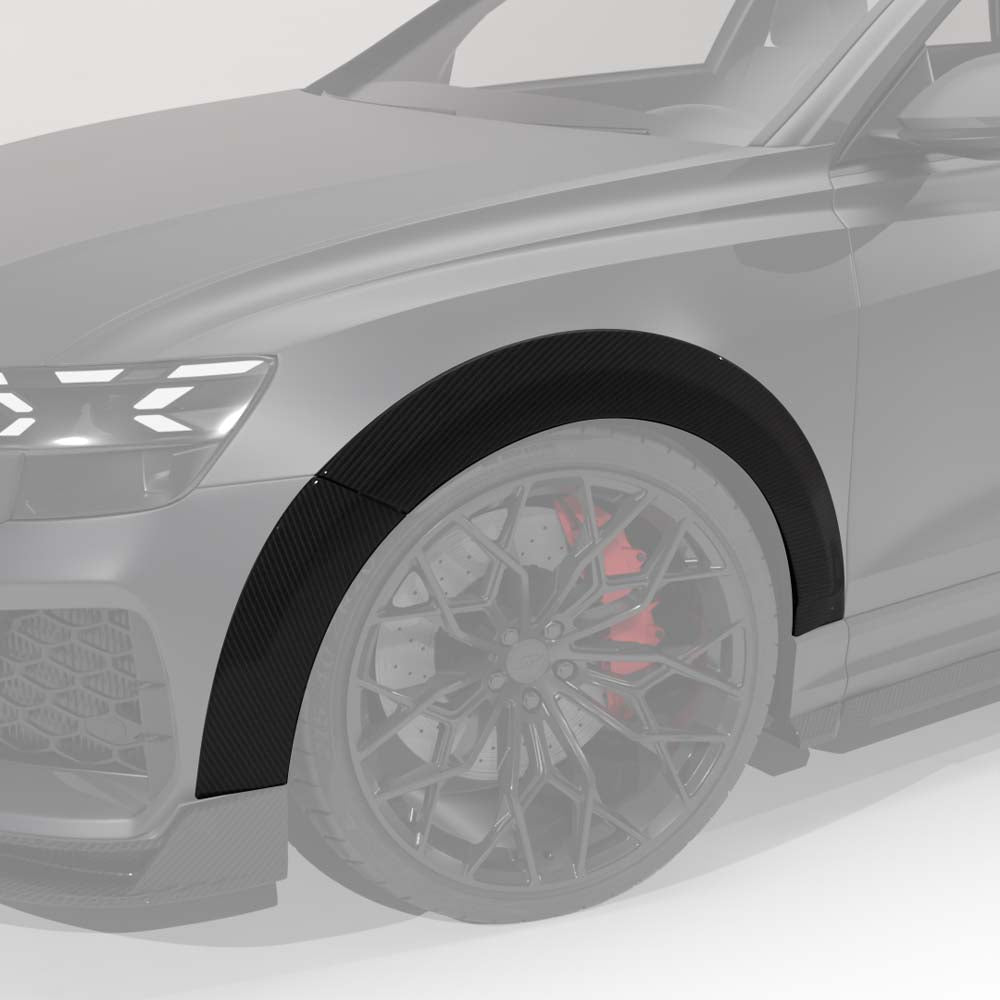 AUDI RSQ8 2025+ FACELIFT CARBON FIBRE ARCH EXTENSIONS - CT DESIGN