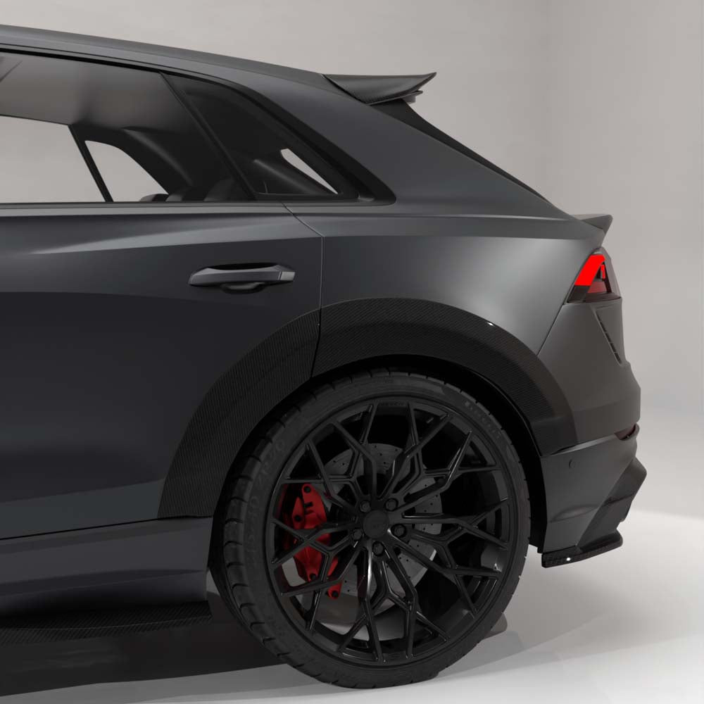 AUDI RSQ8 2025+ FACELIFT CARBON FIBRE ARCH EXTENSIONS - CT DESIGN