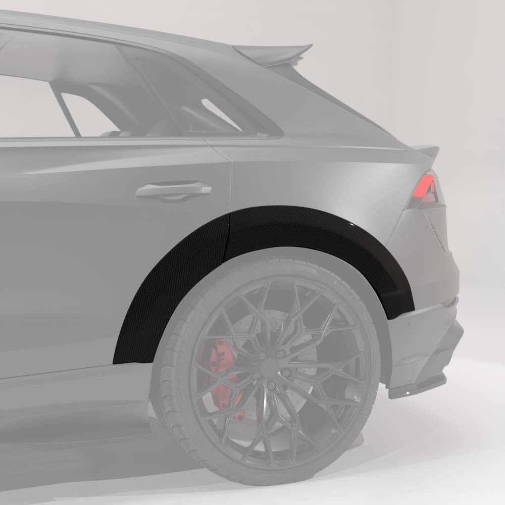AUDI RSQ8 2025+ FACELIFT CARBON FIBRE ARCH EXTENSIONS - CT DESIGN