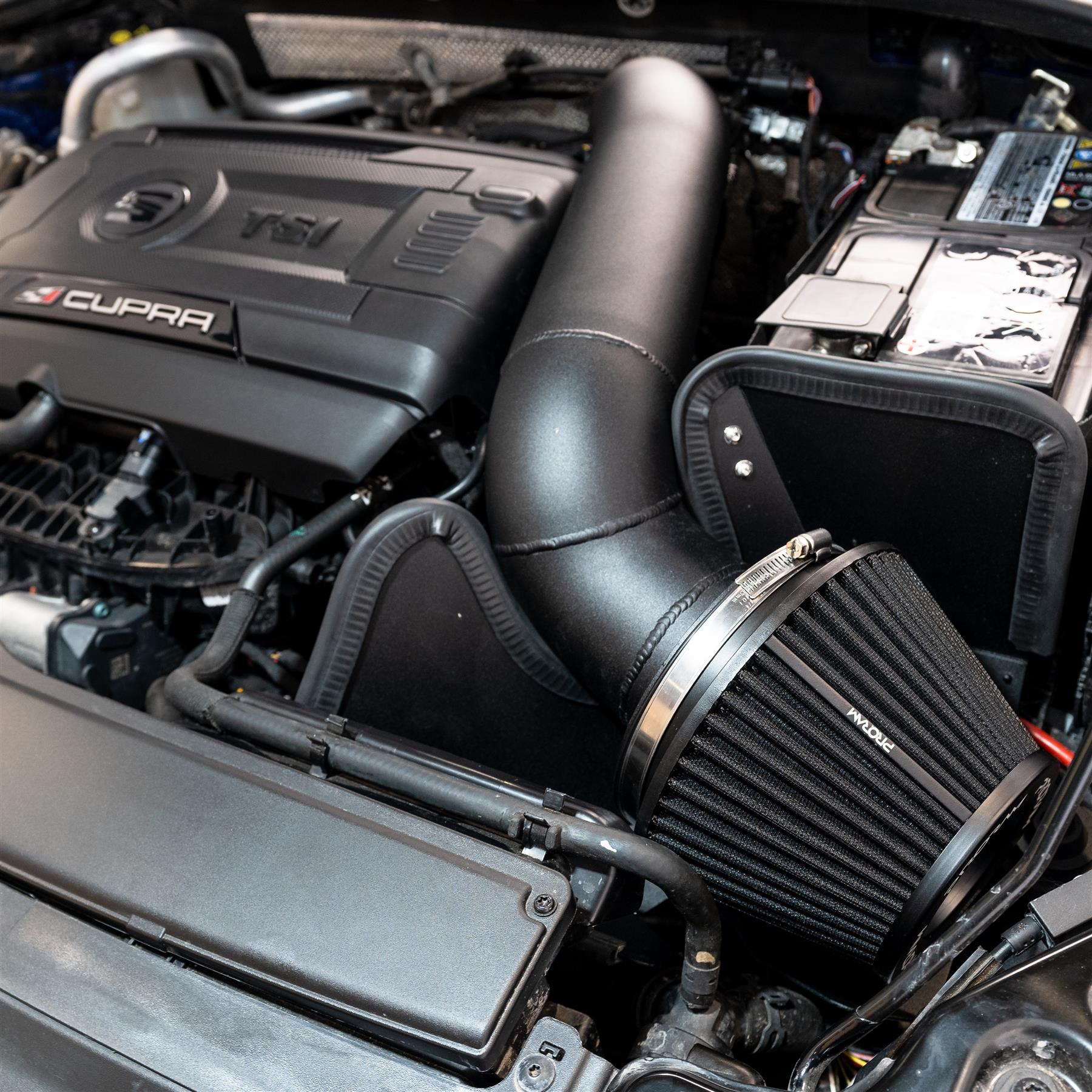 Oversized Performance Pleated Induction Kit for MQB MK7 Golf GTi / R