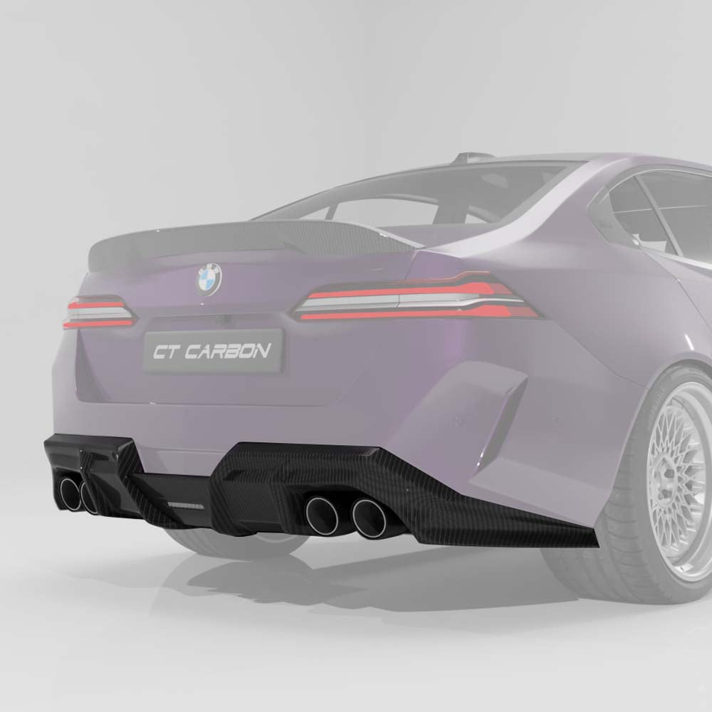 BMW G90 M5 & G99 M5 TOURING 2024+ CARBON FIBRE DIFFUSER - V3 - CT DESIGN