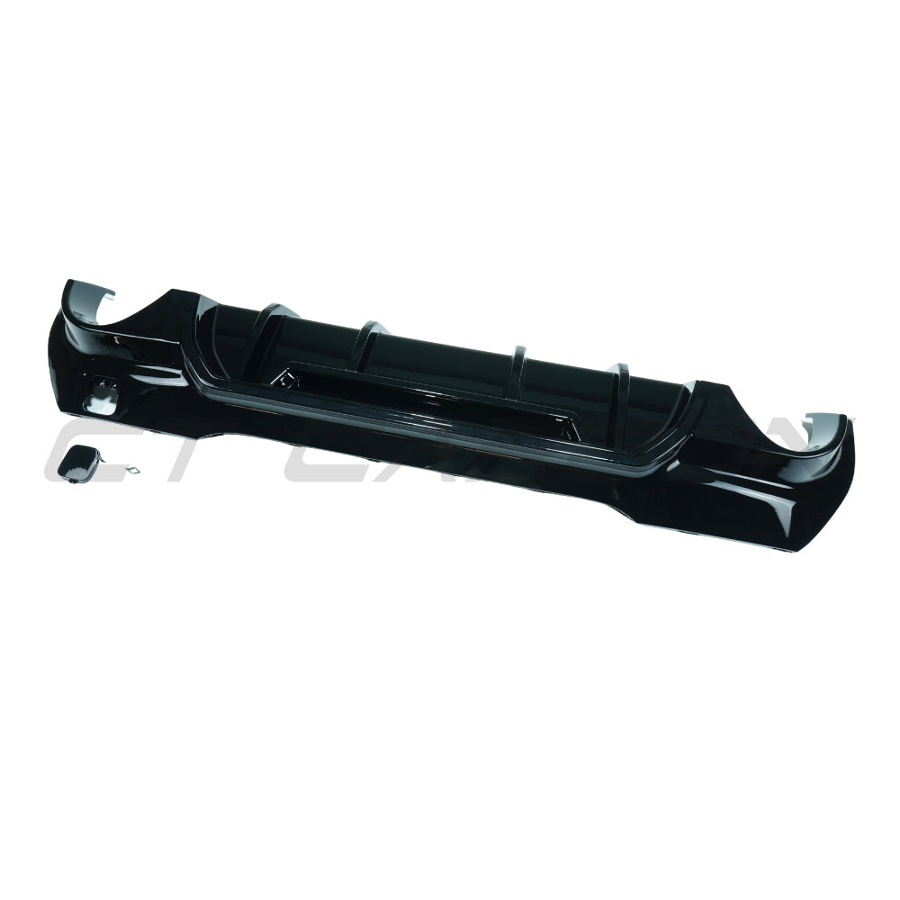 BMW F40 1 SERIES 2019-2024 GLOSS BLACK DIFFUSER - DUAL EXIT - V1