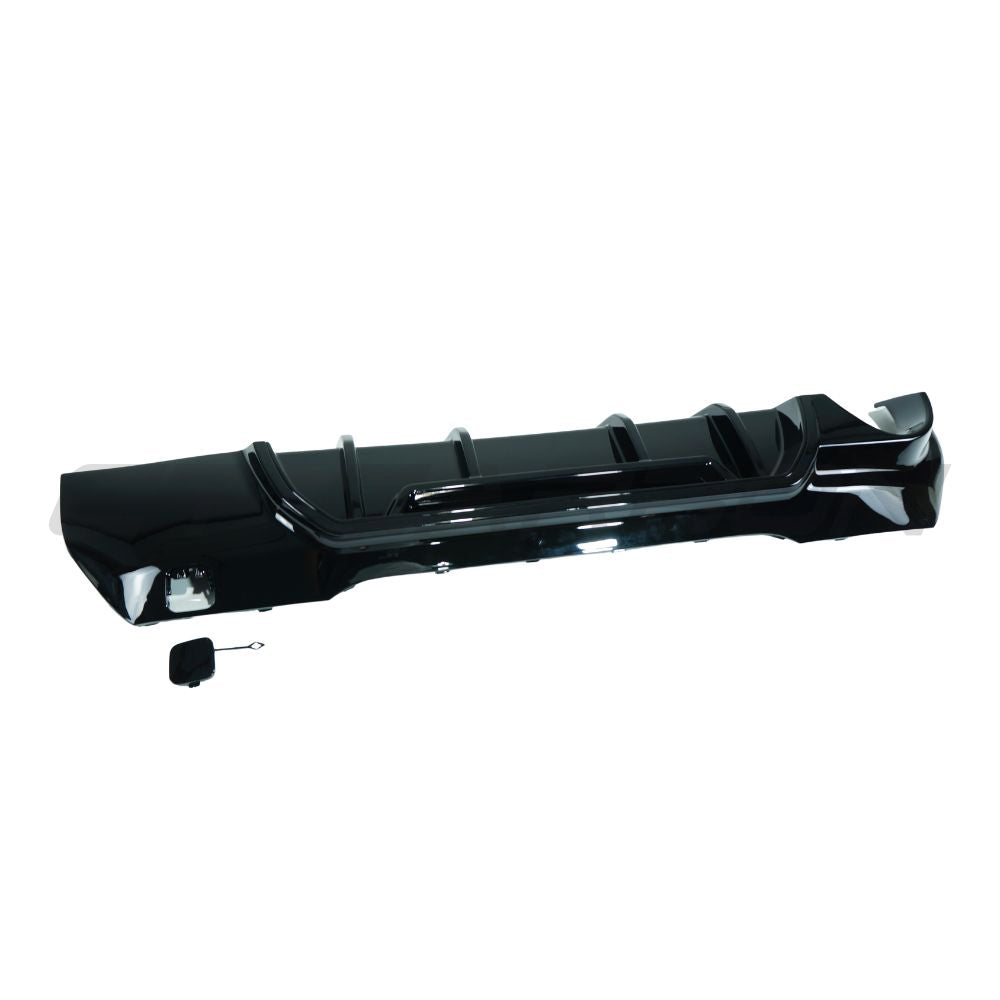 BMW F40 1 SERIES 2019-2024 GLOSS BLACK DIFFUSER - SINGLE EXIT - V1
