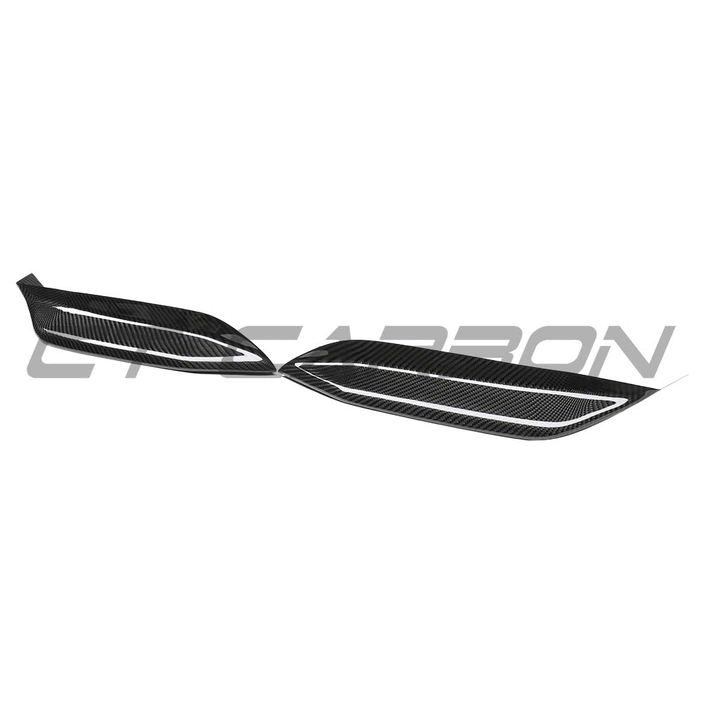 BMW M3/M4 (F80 F82 F83) 2014-2020 UPPER FRONT CARBON FIBRE CANARDS