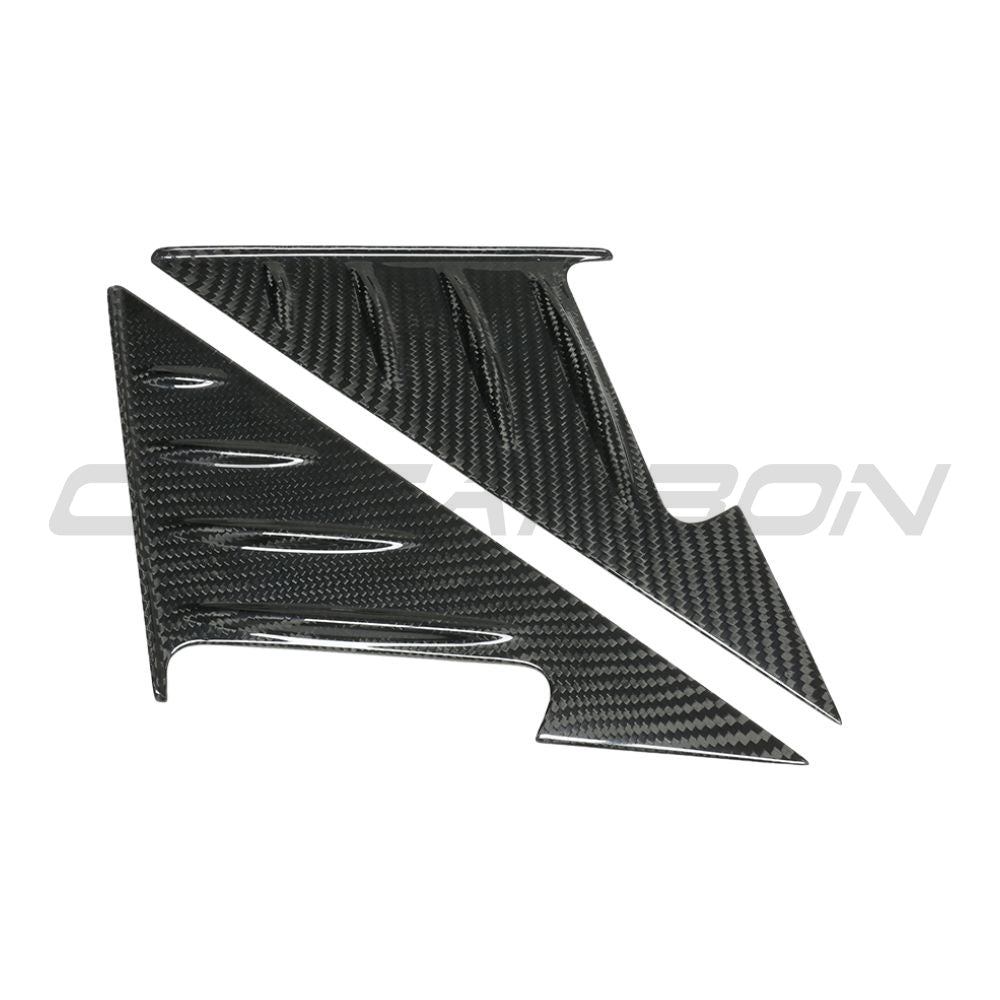 BMW M3 & 3 SERIES G80/G81/G20/G21 2018+ CARBON FIBRE MIRROR PILLAR TRIM