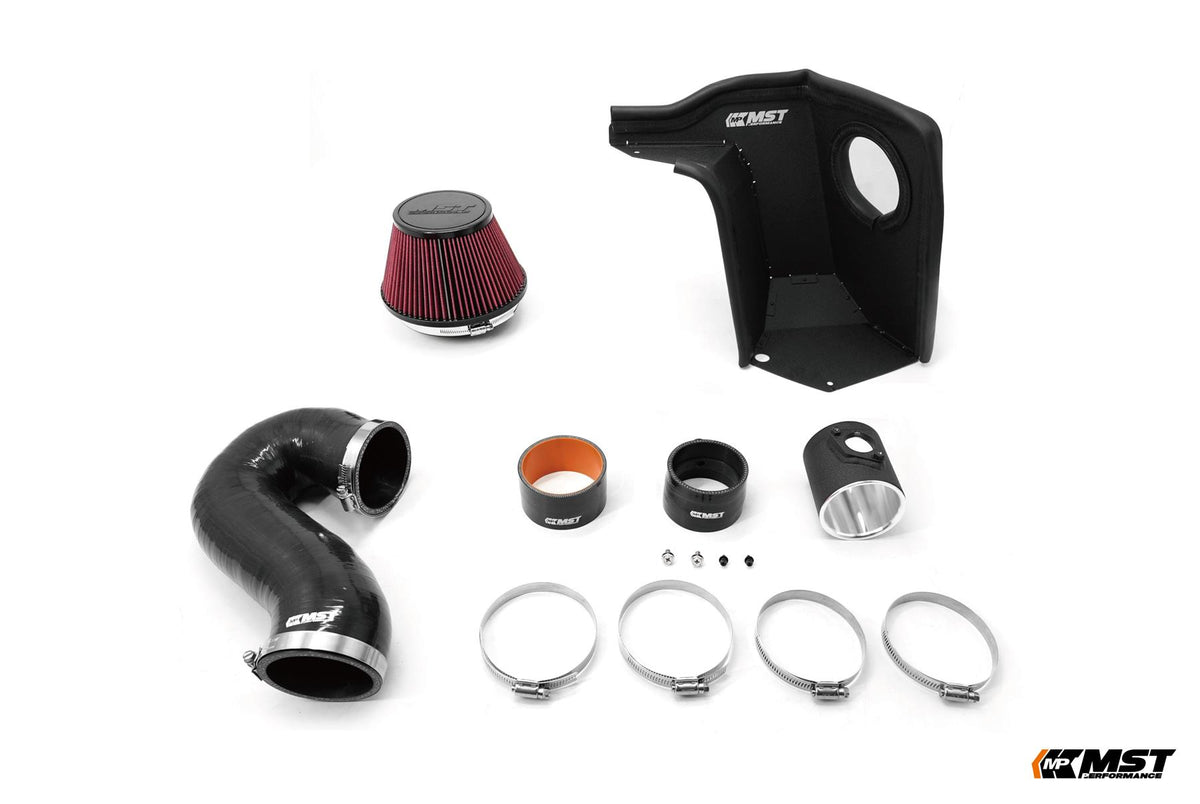 MST Performance Intake Induction Kit Air Filter Honda Civic K20 Type R FL5 Black