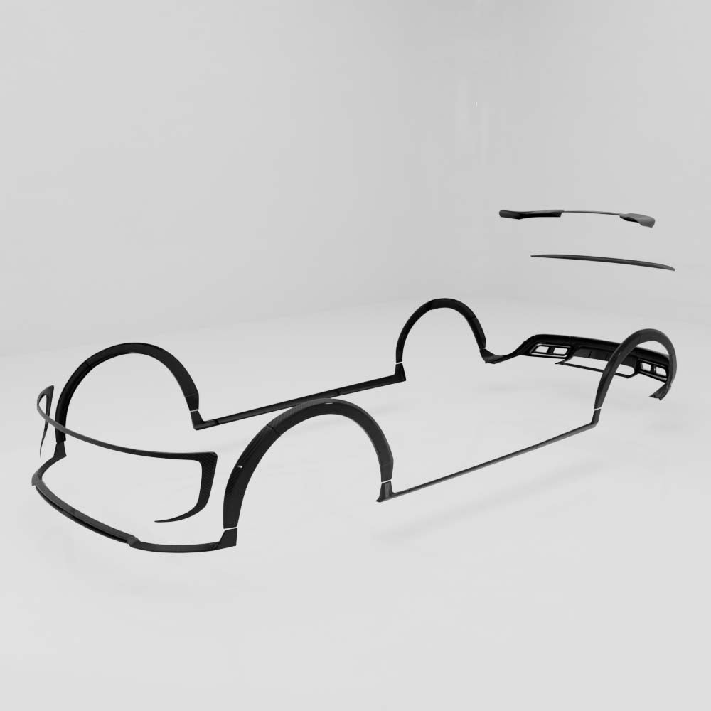 RANGE ROVER SPORT L461 2023+ FULL CARBON FIBRE KIT - CT DESIGN