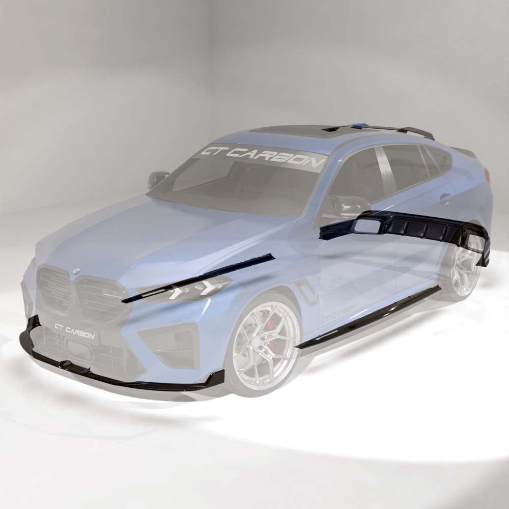 BMW F96 X6M LCI 2023+ FULL CARBON FIBRE KIT - V2 - CT DESIGN
