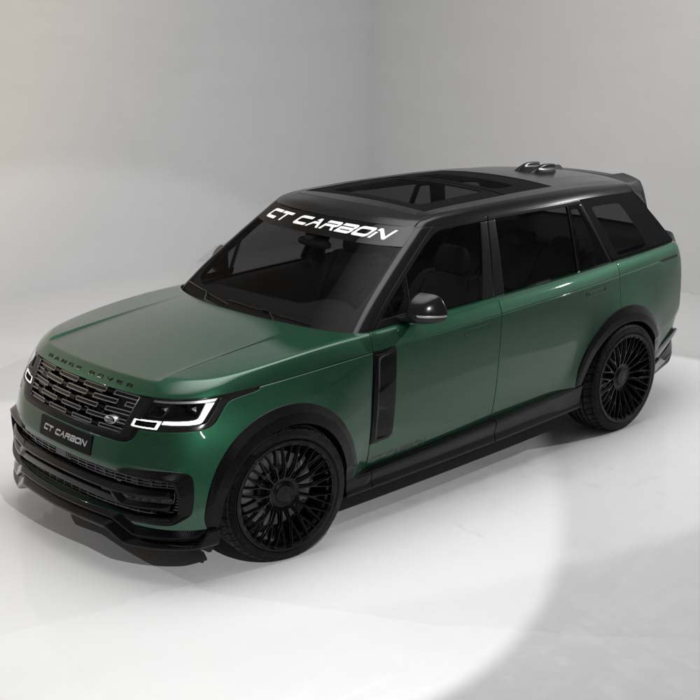 RANGE ROVER L460 2022+ CARBON FIBRE SIDE SKIRTS - LWB - CT DESIGN